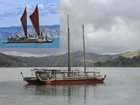 Polynesian catamaran, see synopsis bottom of page